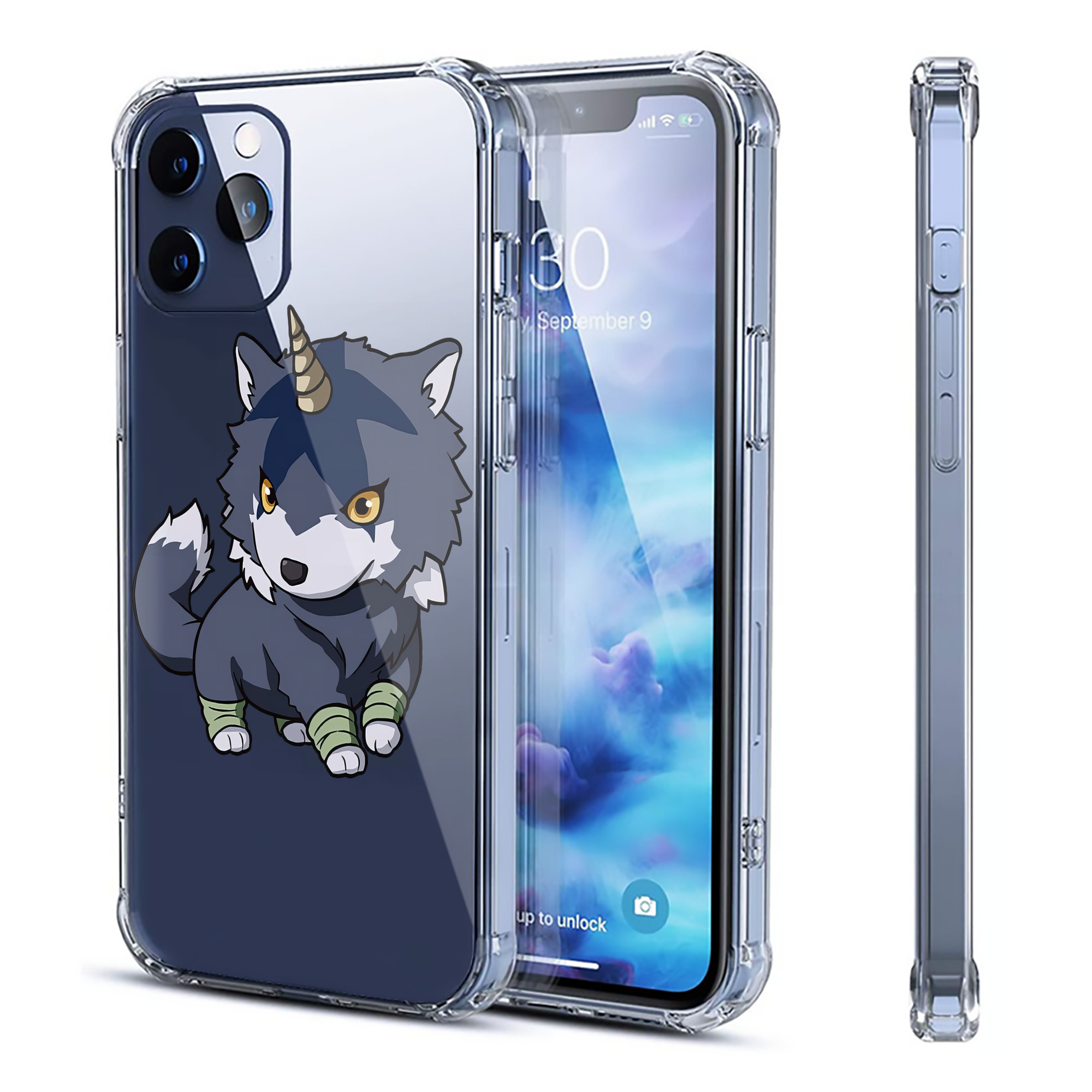 （画像用） 転スラ Regarding Reincarnated to Slime 【iPhone 12シリーズ対応】透明スマホケース（クリアソフトケース）